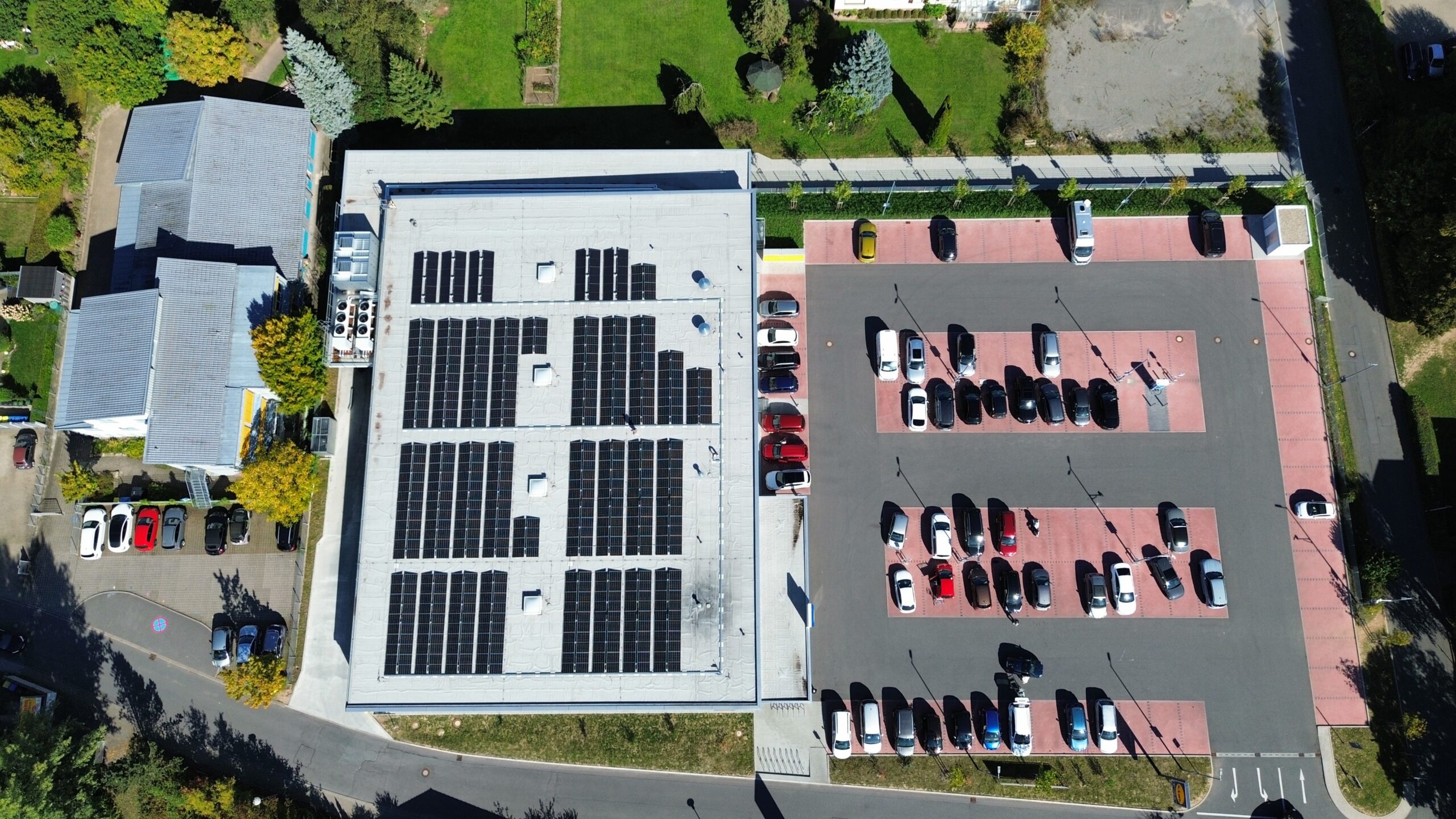 Soltopia modern solar energy solutions installed on a clean roof.
