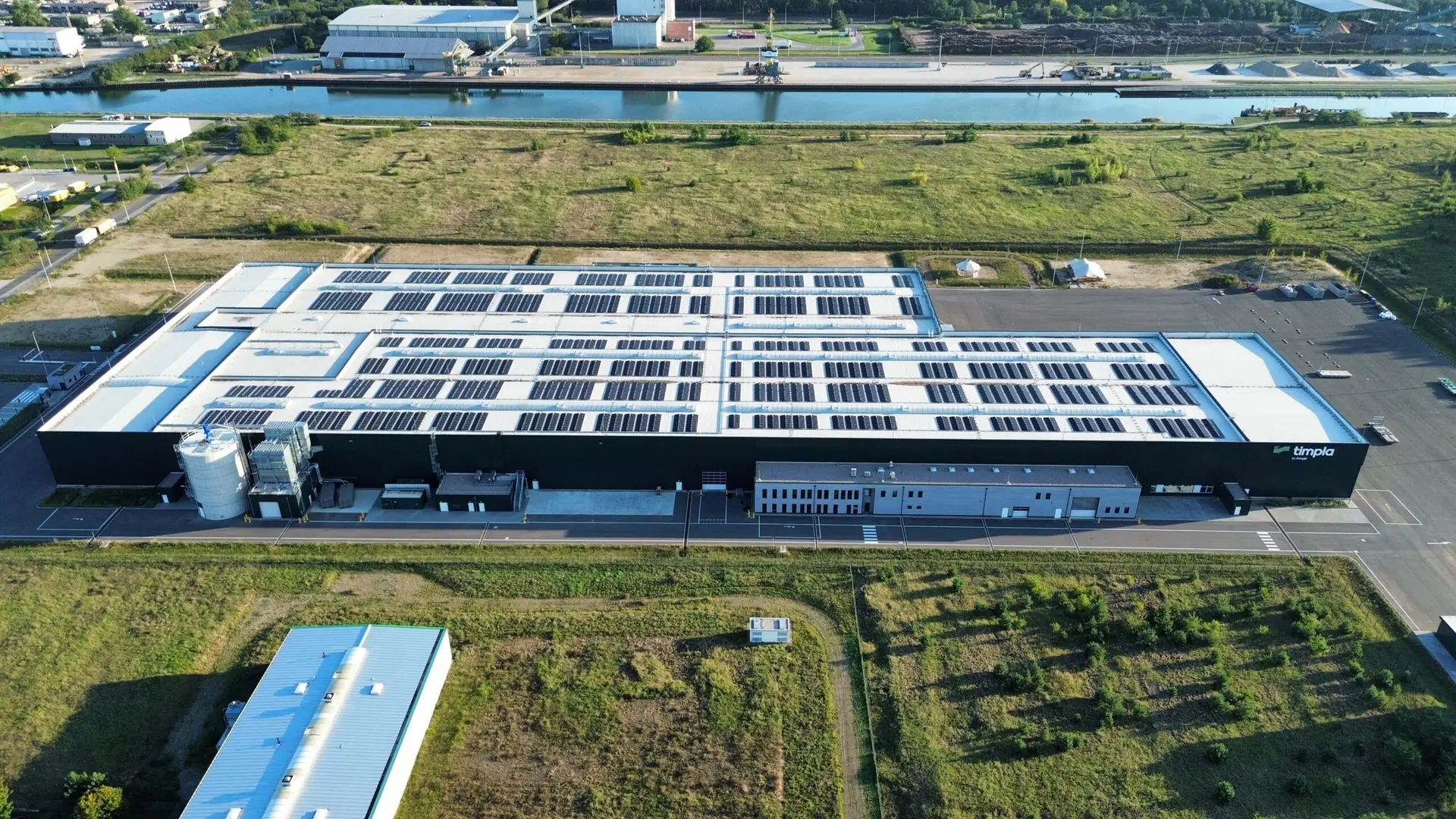 Soltopia modern solar energy solutions installed on a clean roof.